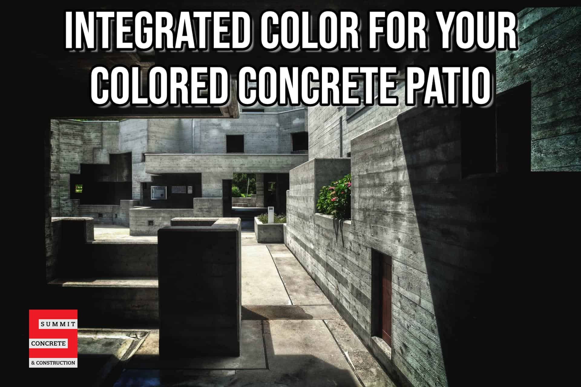7 Reasons to Use Integrated Color for Your Colored Concrete Patio